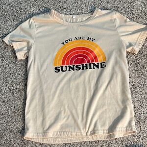 Beige 'You Are My Sunshine' T-Shirt